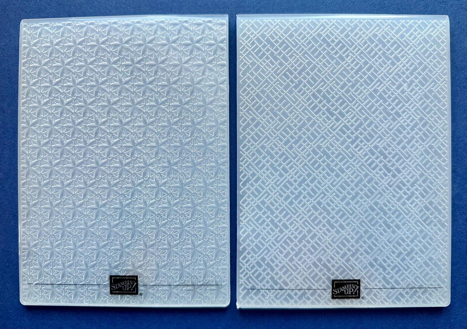 Stampin' Up! New and Used Embossing Folders - you choose! Volume Discount!!!