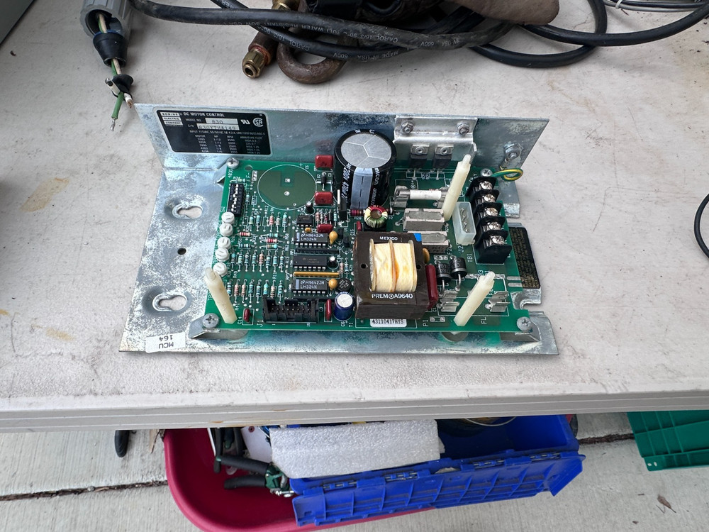 Bodine DC Motor Control, Model 830, 115VAC Input