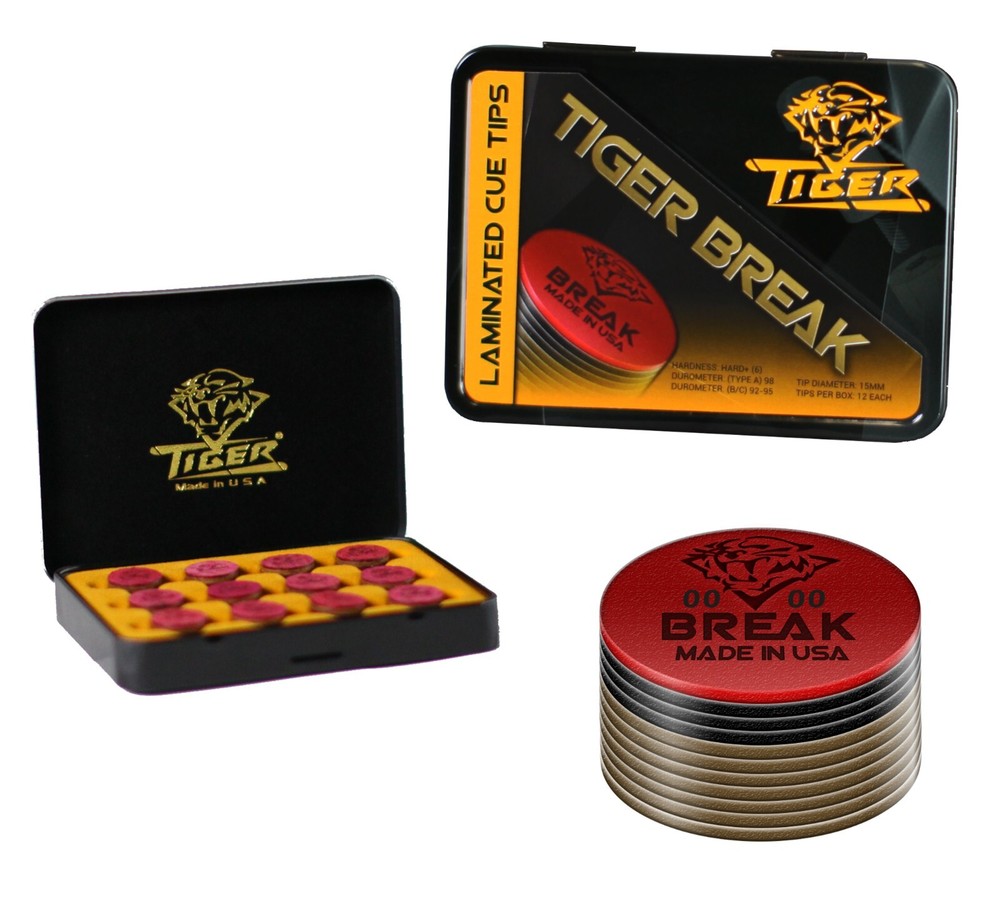 Tiger Jump/Break Cue Tip - 3 Pack - 002017
