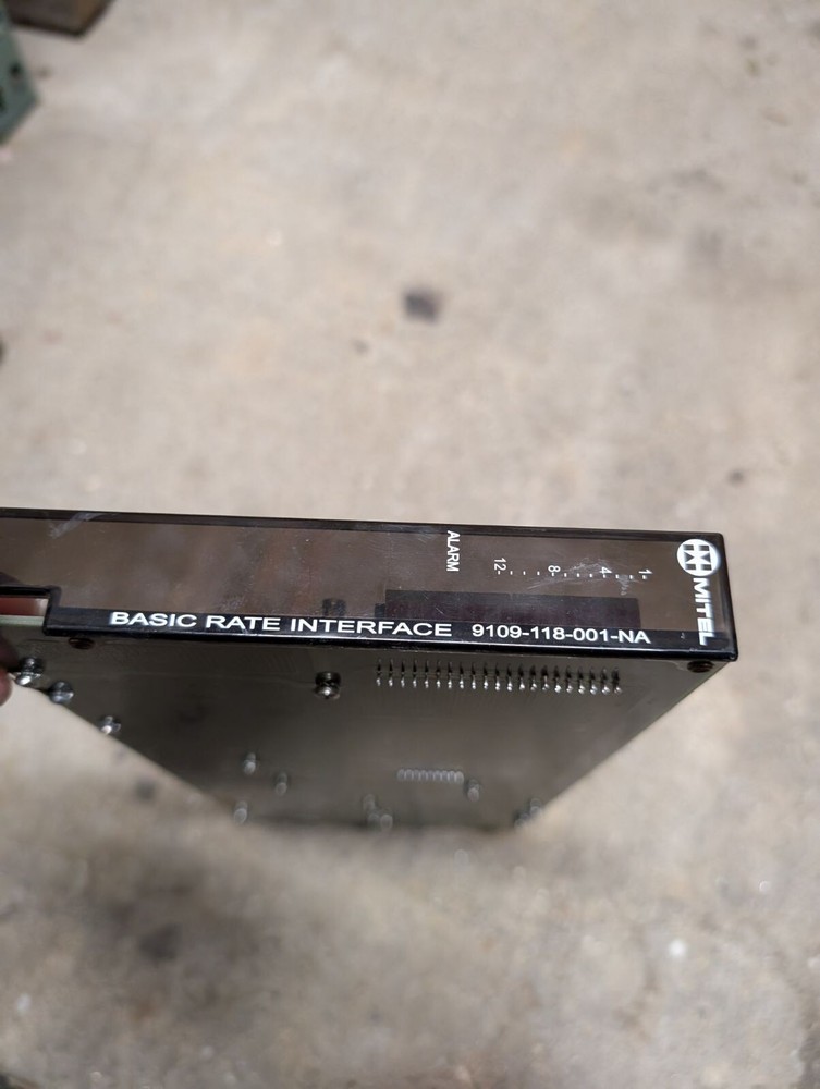Mitel 9109-118-001-NA Basic Rate Interface Card