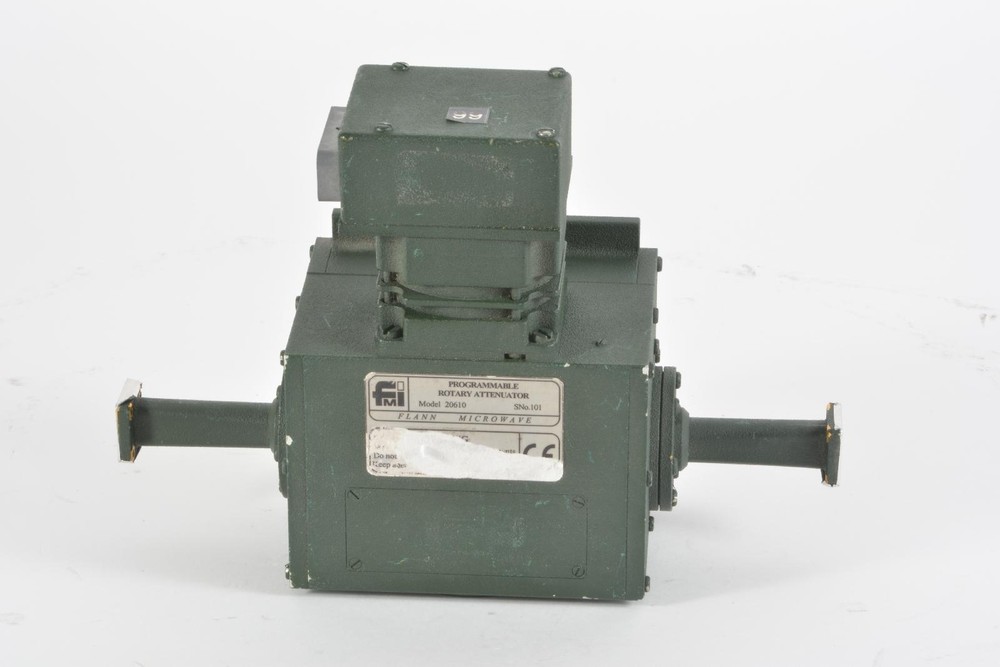 Flann Microwave Instruments 20610 Programmable Rotary Attenuator - Missing Clip