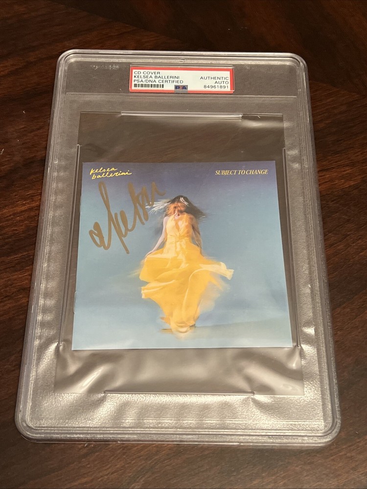 Kelsea Ballerini Signed cd Booklet PSA!!
