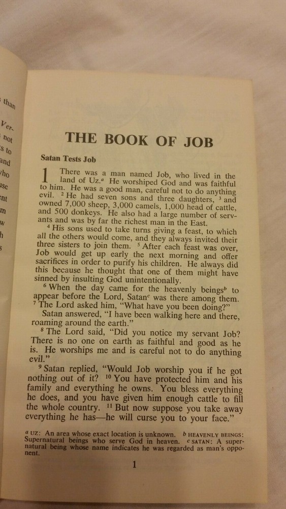 JOB PROVERBS ECCLESIASTES - Dwight D. Eisenhower Memorial Edition 1973