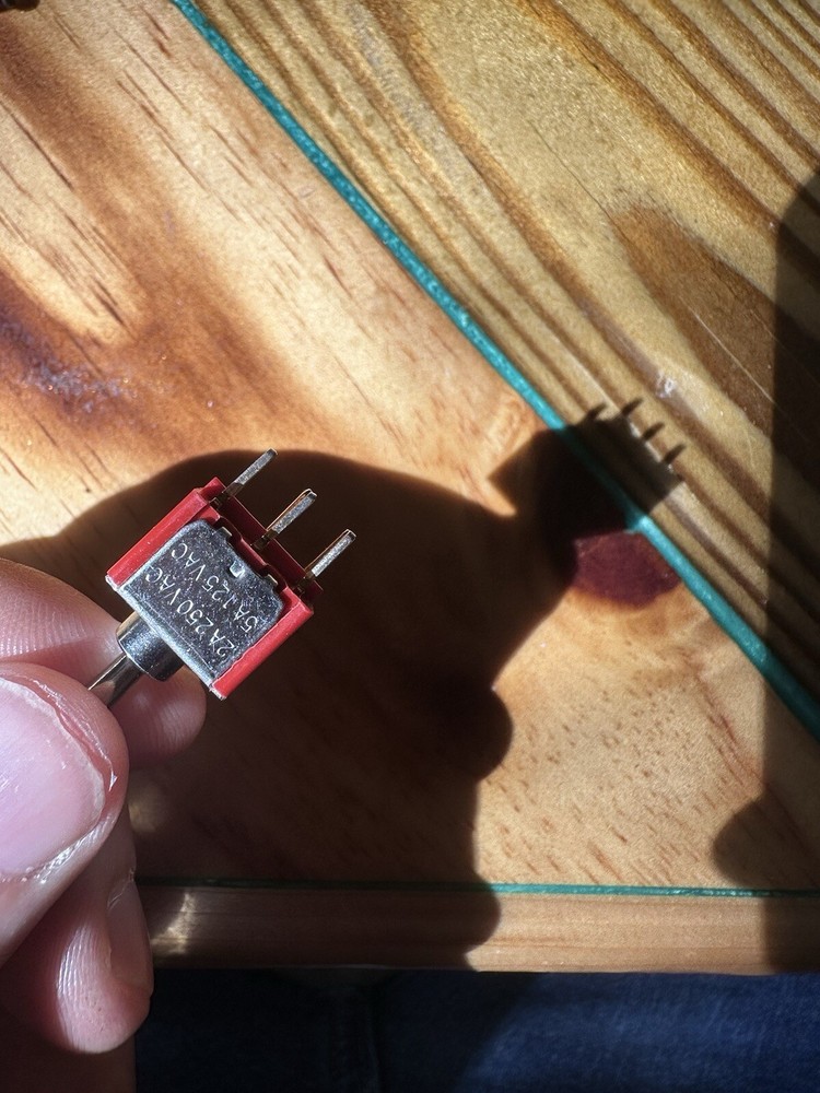 DPDT On-On-On Panel Mount switch