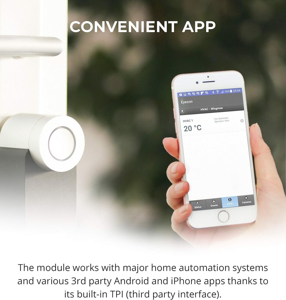 Security Interface Module for DSC and Honeywell Systems with Remote Control