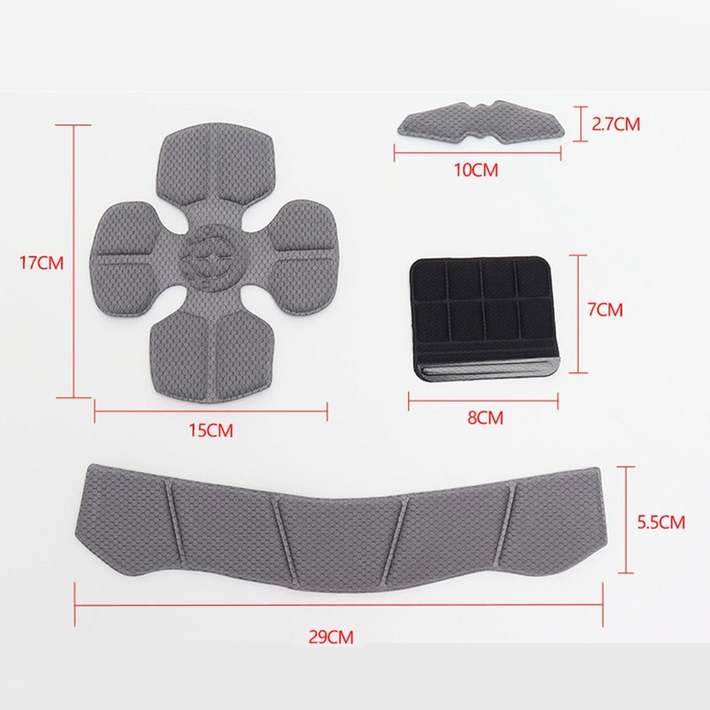 Helmet Inner Padding Pads Kit Helmet Liner Cushion Mat Set Practical Replacement