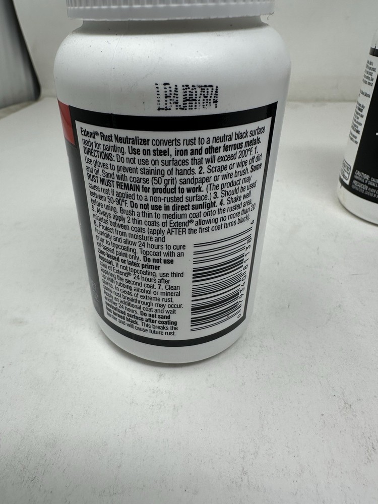 4~ Loctite Extend 8 oz Rust Neutralizer Converts Light Rust to Paintable Surface