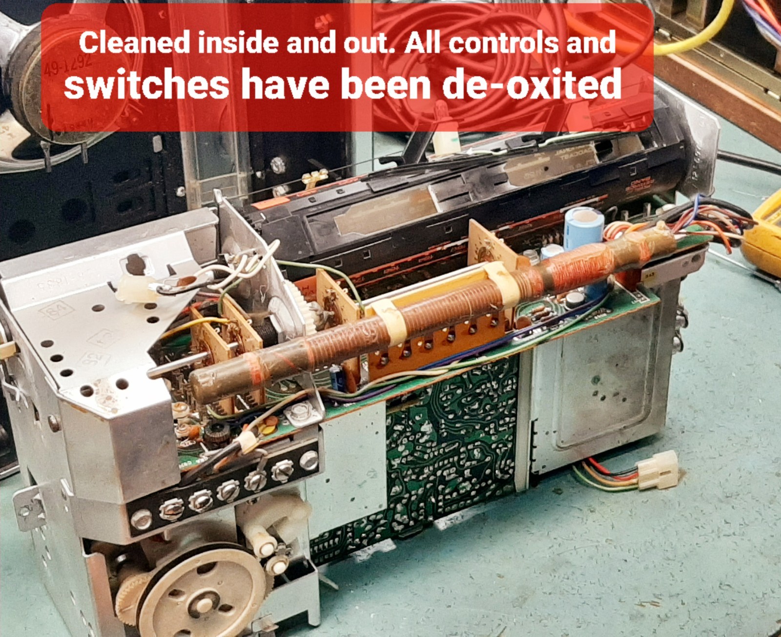 Fully Serviced-Washed+New Lamps-ZENITH ROYAL R7000-2 7000 AM/FM Shortwave Radio