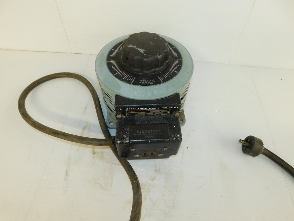 SUPERIOR ELECTRIC CO POWERSTAT VARIABLE TRANSFORMER TYPE 2PF196 (AFD158)