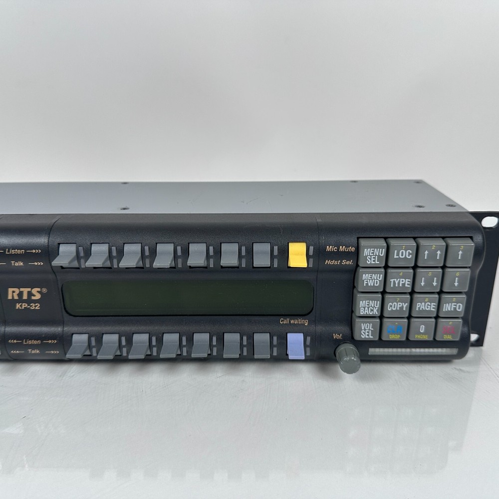 RTS TELEX KP-32 16/32 Position Intercom Keypanel Key Panel
