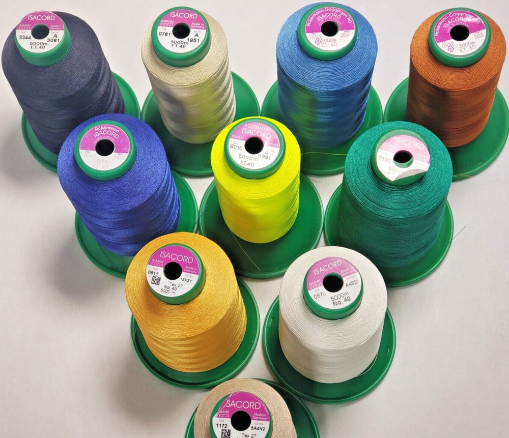 Isacord 10 pack Embroidery Thread-42