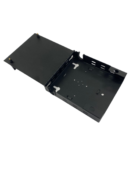 Fiber Optic 12 Port Wall Mount Panel Enclosure, Singlemode SC 12 Strand Pigtail