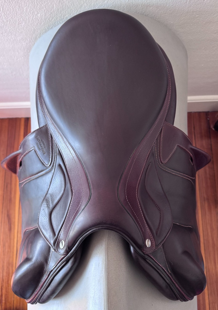 18" Devoucoux Chiberta Lab Monoflap Saddle - 2022 - 3AAR - Full Buffalo - MINT!