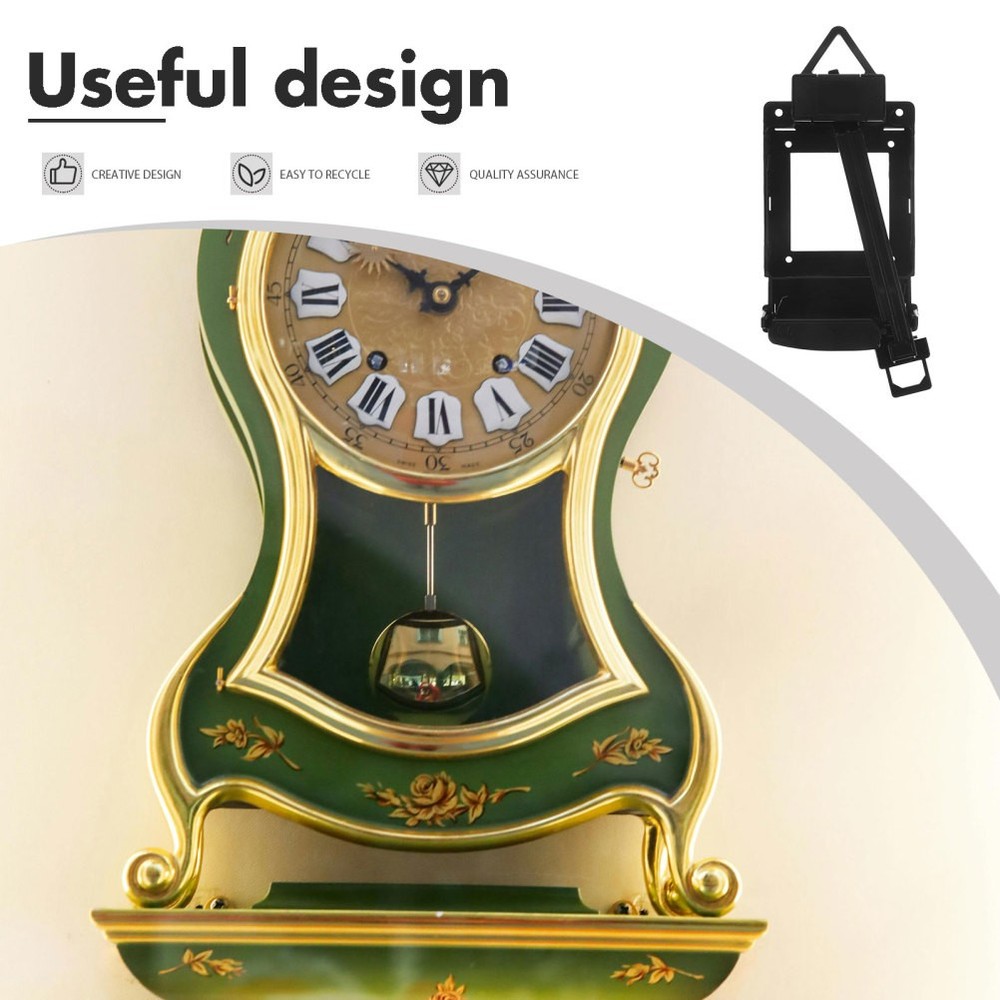 2 Pcs Battery Operated Clock Pendulum Swing Drives Quartz Replacement Unit