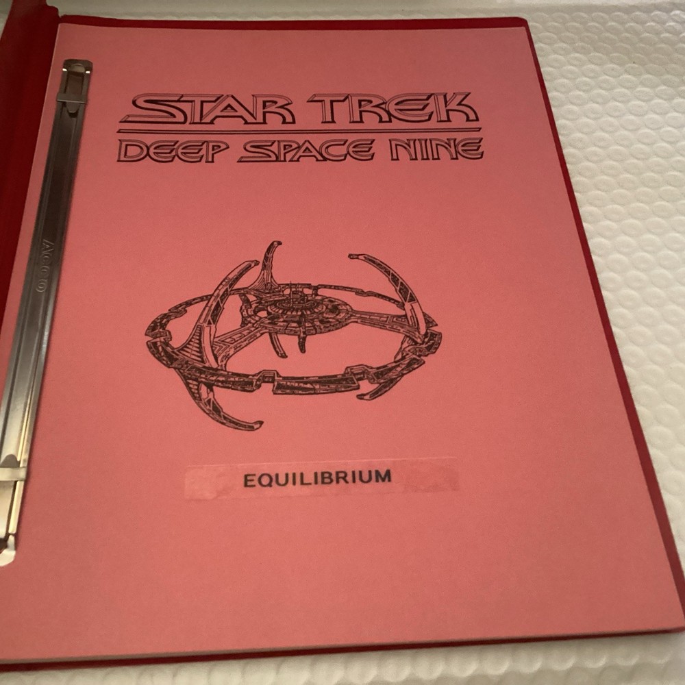Star Trek Deep Space Nine "Equilibrium" Final Draft August 10, 1994 TV Script