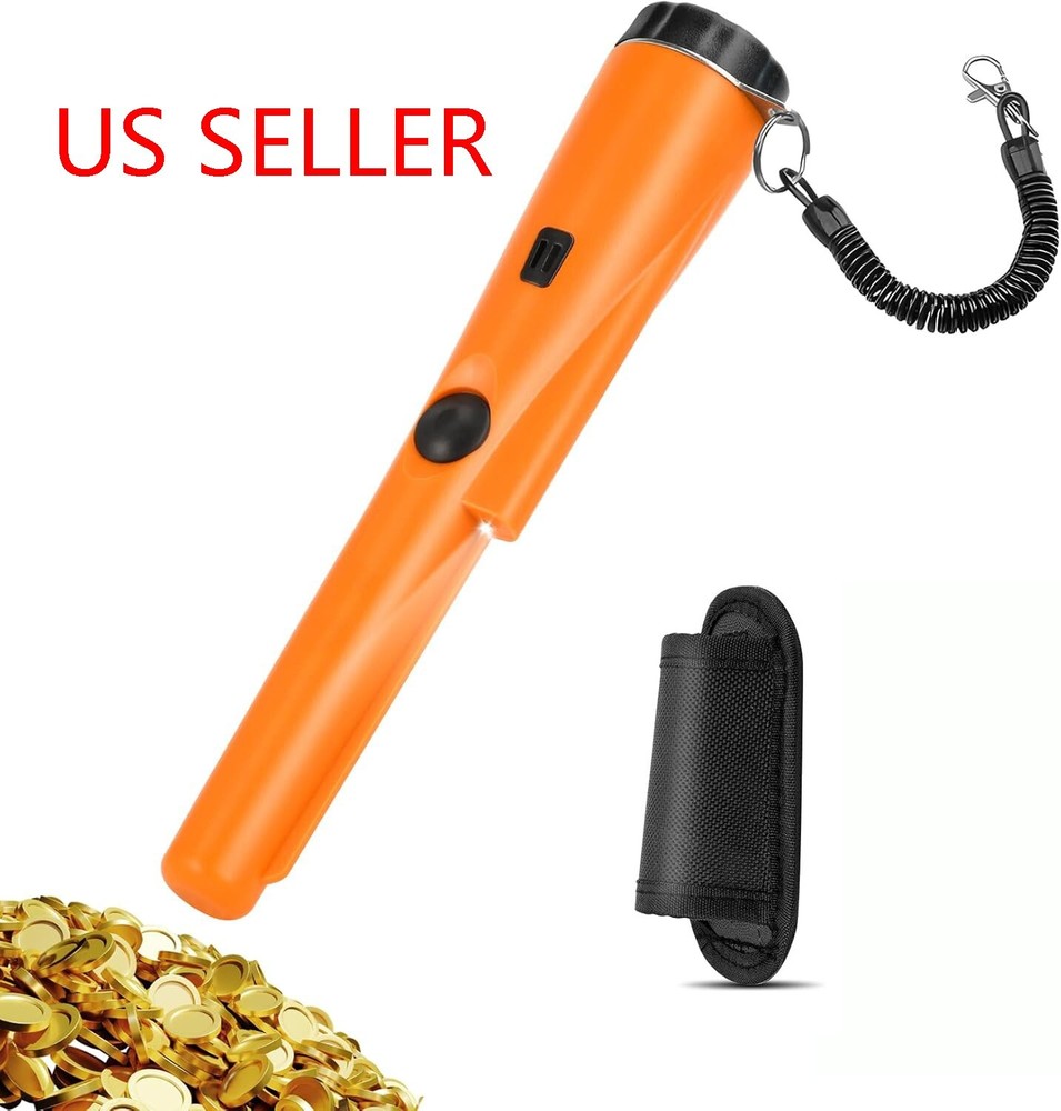 Metal Detector HandHeld Pro Pinpointer Pointer Probe Sensitive Tester Waterproof
