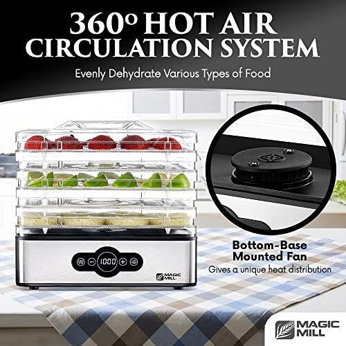 Electric Food Preserver w/ Digital Adjustable Timer & Temperature Control