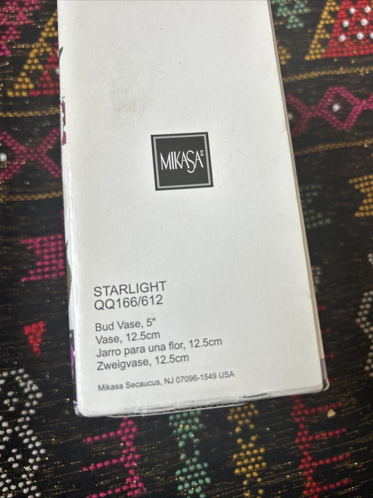 Mikasa Starlight Bud Vase