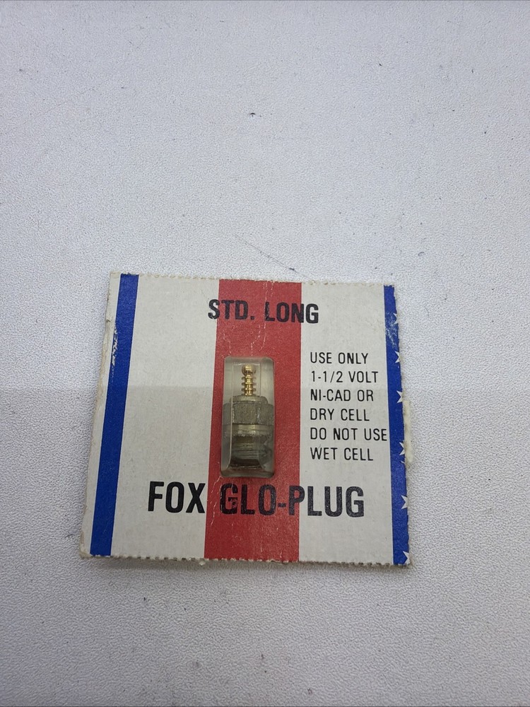 FOX STD Long Nitro Engine Glow Plug Standard Long Heat Std Glo-Plug B160