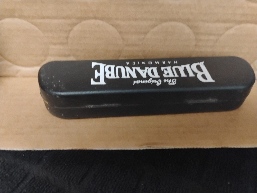 Hohner 7" Blue Danube Harmonica In Case
