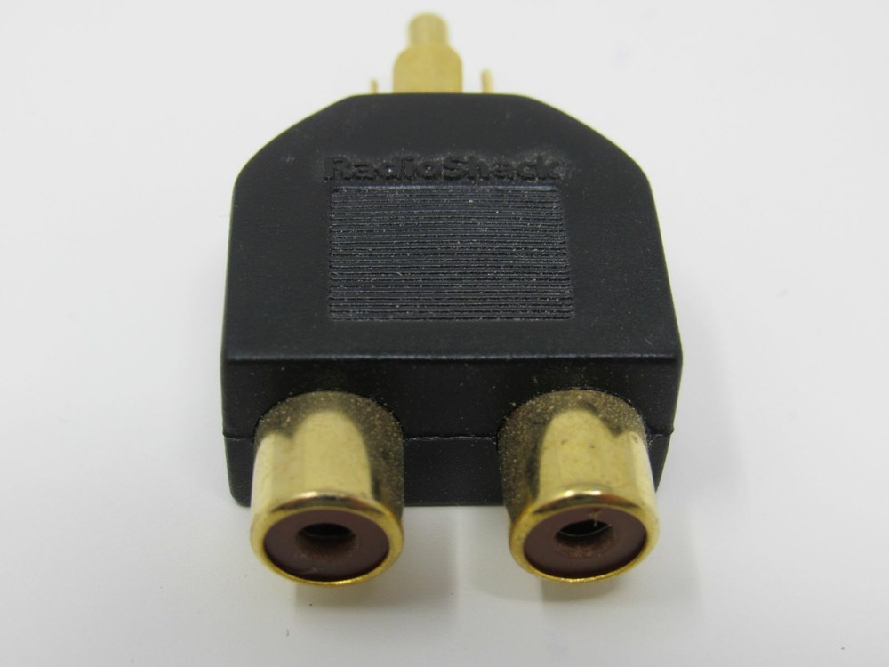 Radio Shack Connector Audio Cable Splitter