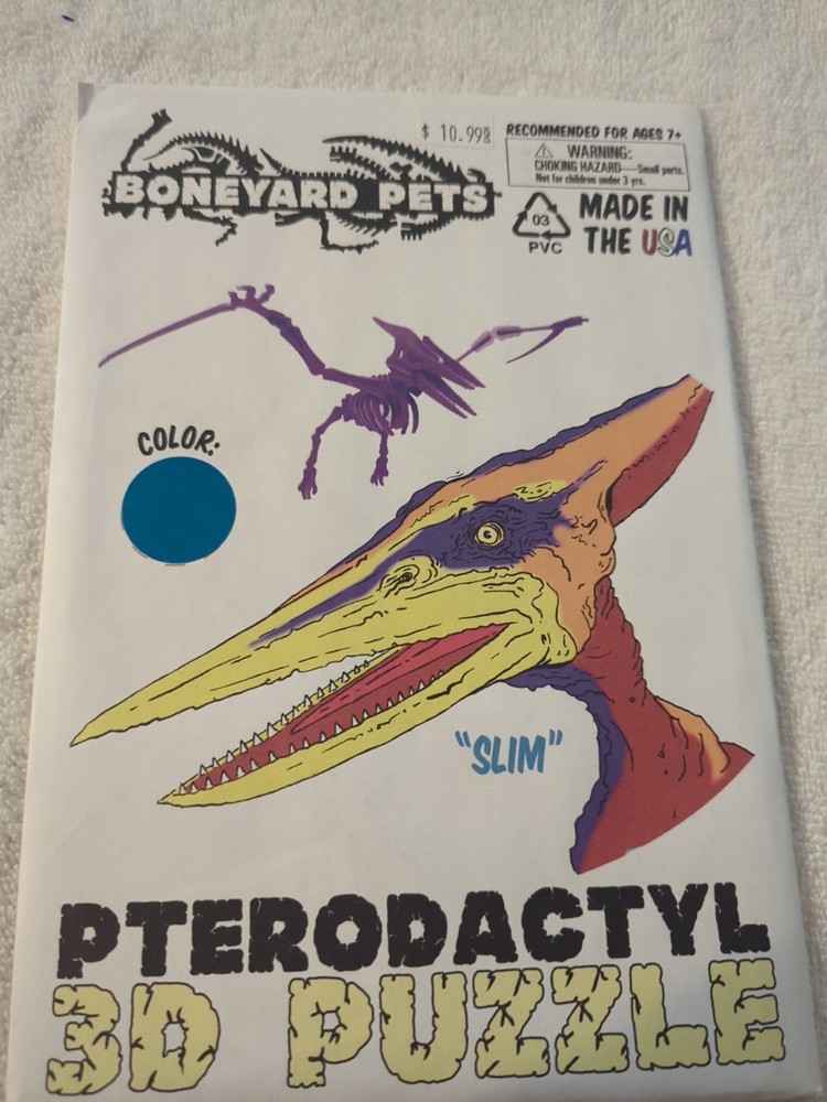 Blue Pterodactyl Boneyard Pets