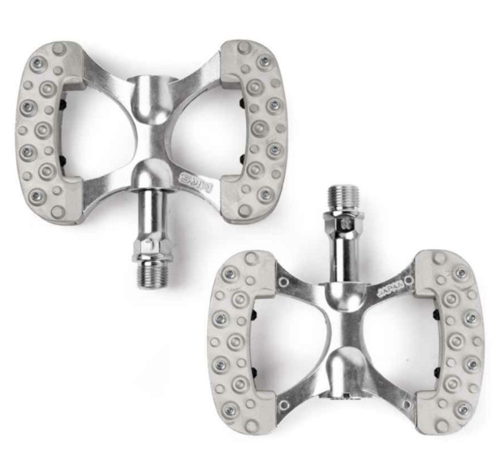 MKS Gamma Platform Pedals | 9/16" | Silver