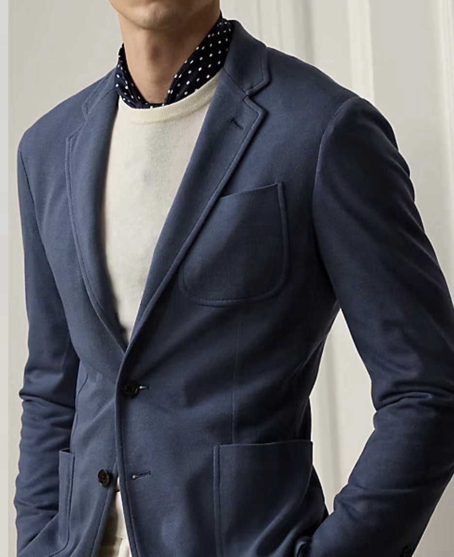 🔥NWT $1995 Ralph Lauren Purple Label Hadley Hand-Tailored Wool Piqué Blazer 38R