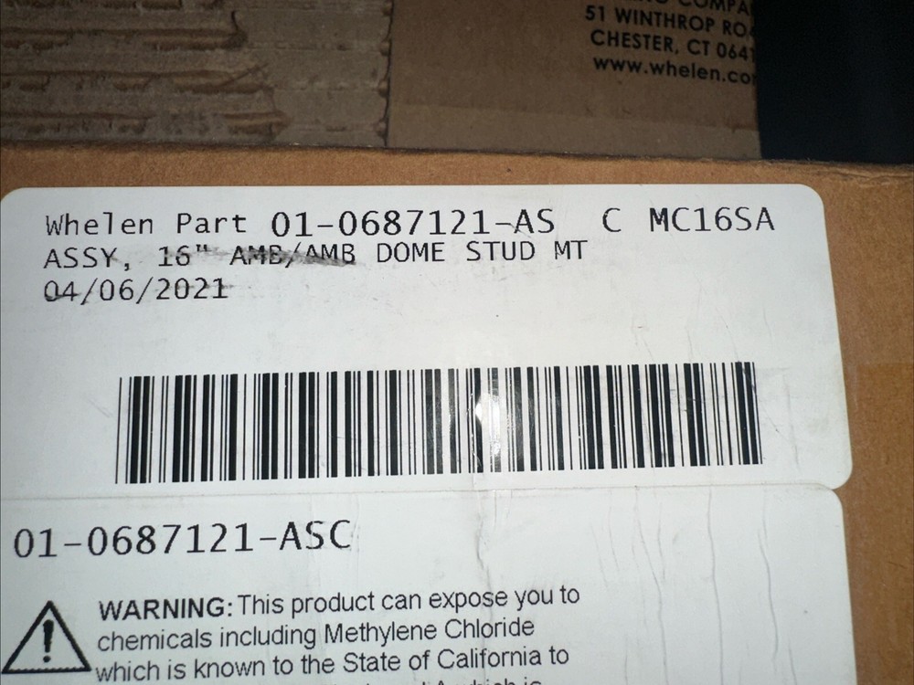 Whelen Engineering Century Series Super Mini Lightbar, 16" MC16SA