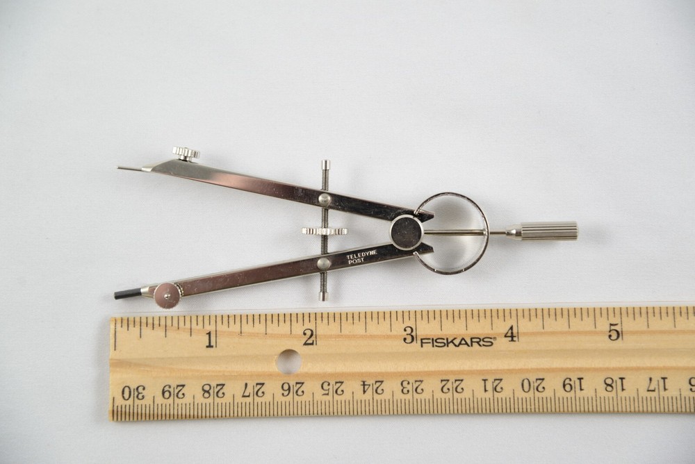 Teledyne Post Career Instruments 38JG-120 Drafting Drawing Instruments Tool Set