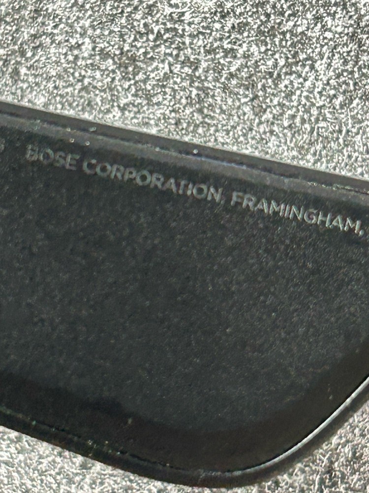 Bose Bose BMD0006 Frames Alto Rectangular Bluetooth Audio Sunglasses - Black