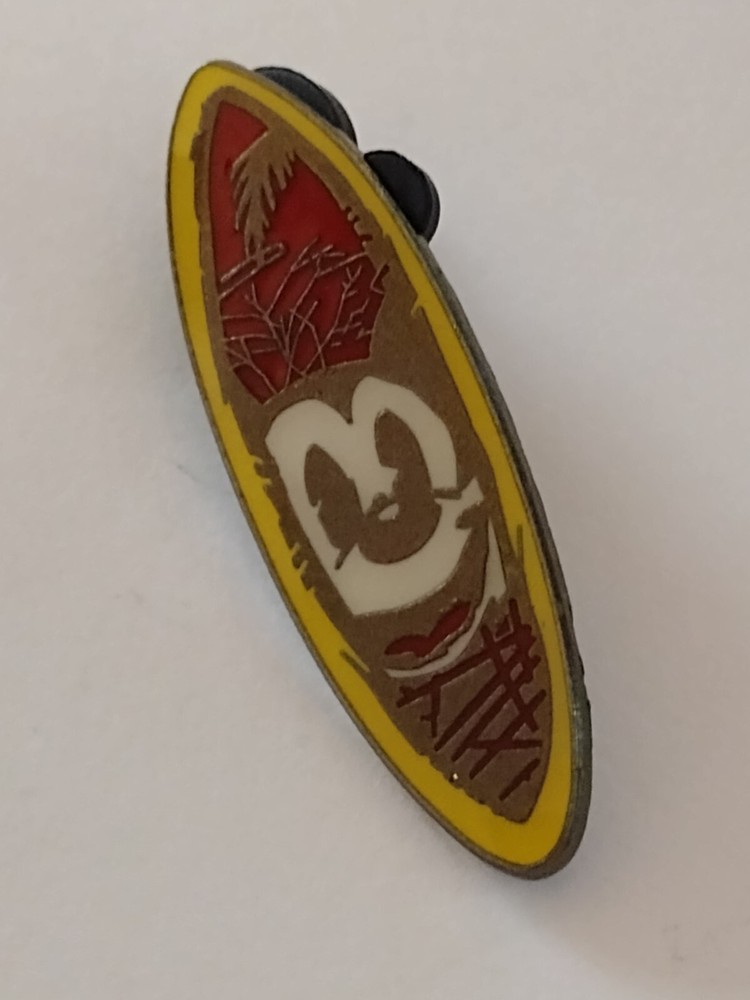 Mickey Mouse Disney Surfboard Collection Lapel Pin