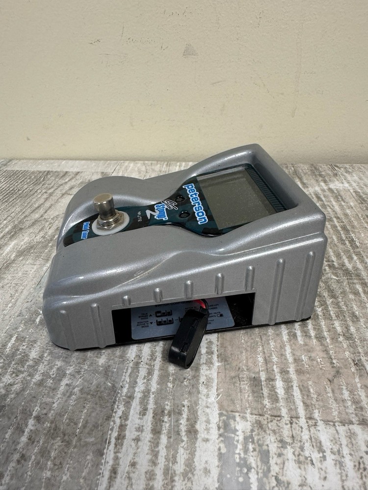 Peterson VS-S2 Strobostomp 2 Pedal Tuner Silver - Tested