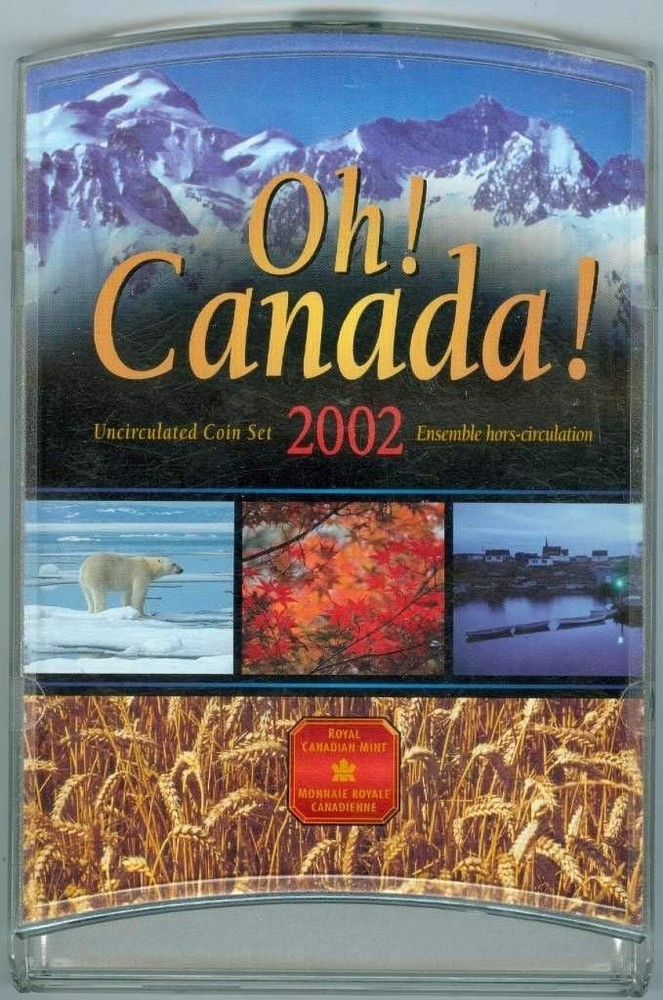 2002 Canada - Specimen Set - OH! Canada! - 7 Coin Set.