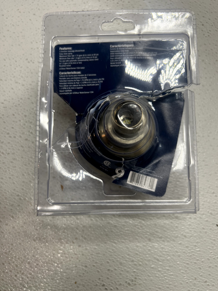 PROFLO PFSH306G Nickel 1.8 Gpm 5 Function Shower Head