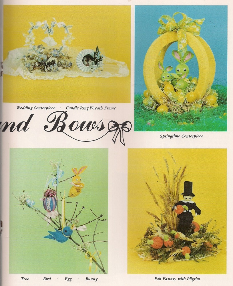 Ghost, Witch, Easter & Fall Patterns - Craft Book: #PD2013 Blossoms and Bows