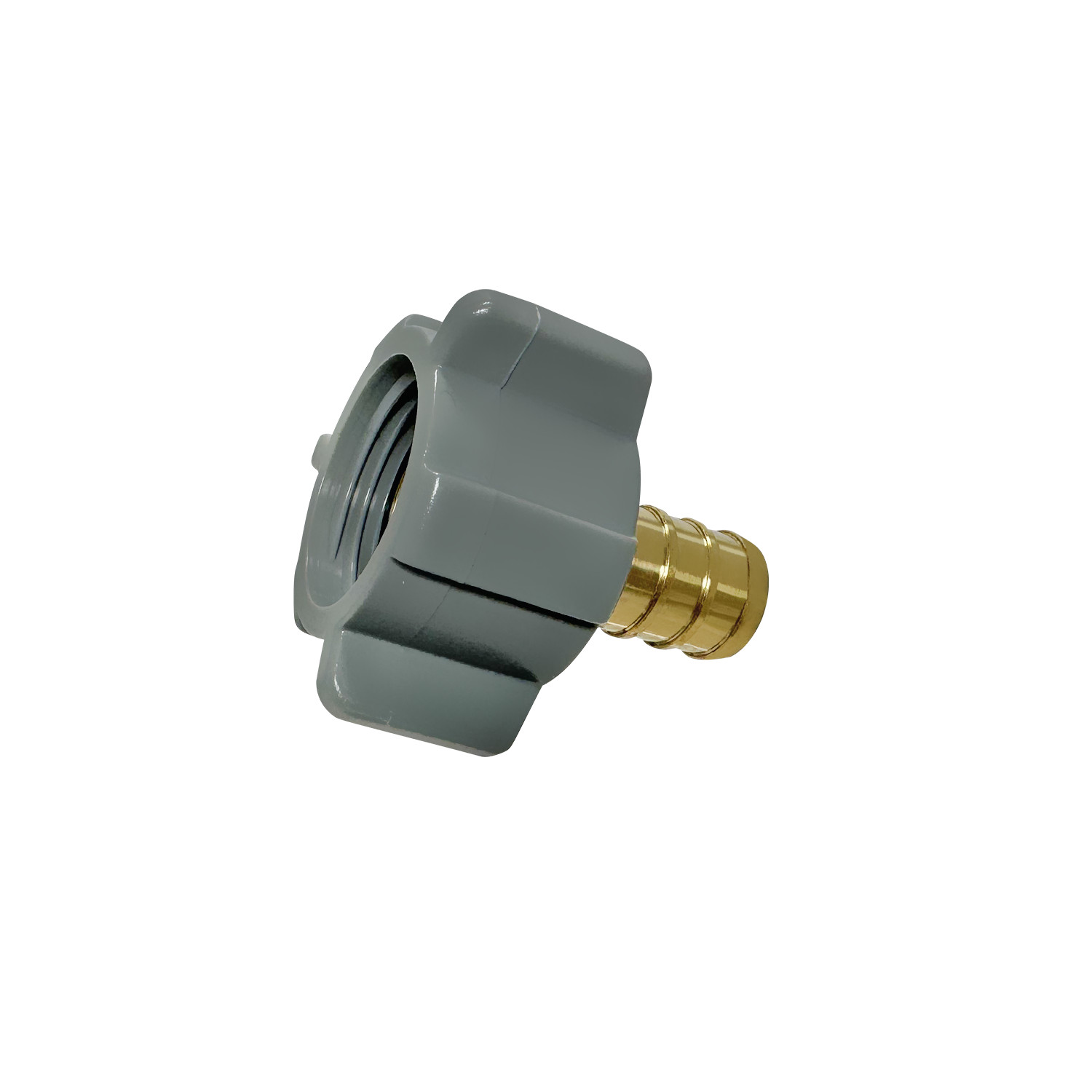 20 Pack XFITTING 1/2" Pex x 1/2" Female NPT Swivel Adapter, Lead Free Brass