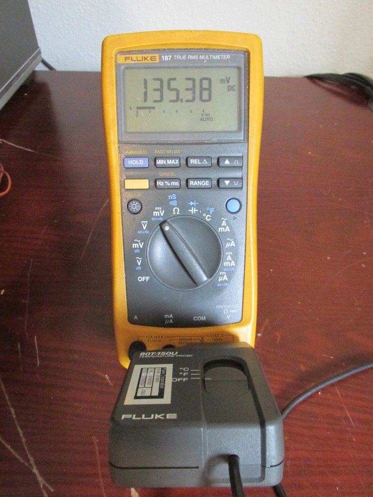 Fluke 80T-150U Universal Temperature Probe **TESTED**