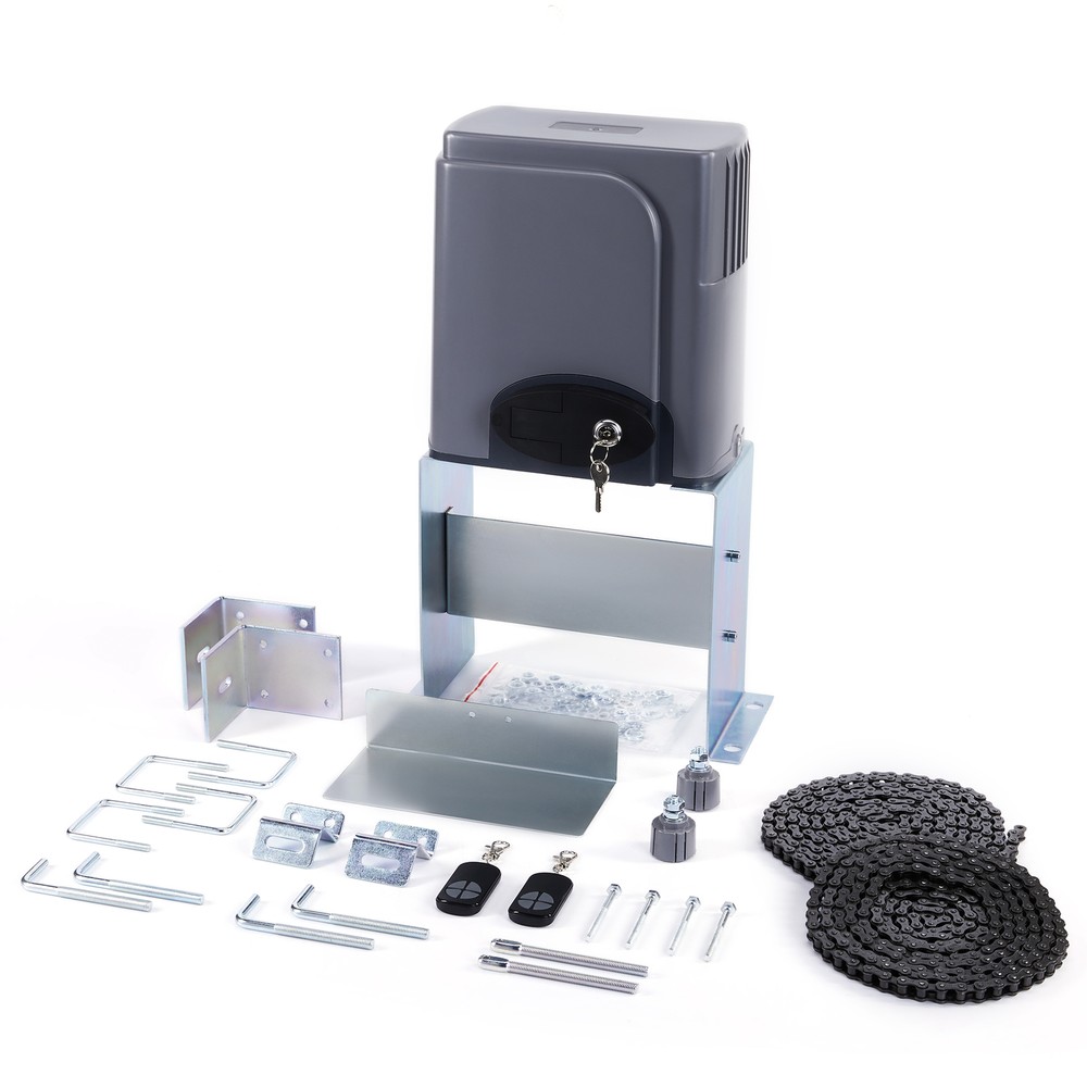 Sliding Gate Opener Electric Operator Remote Control Auto Roller 1400lbs TET