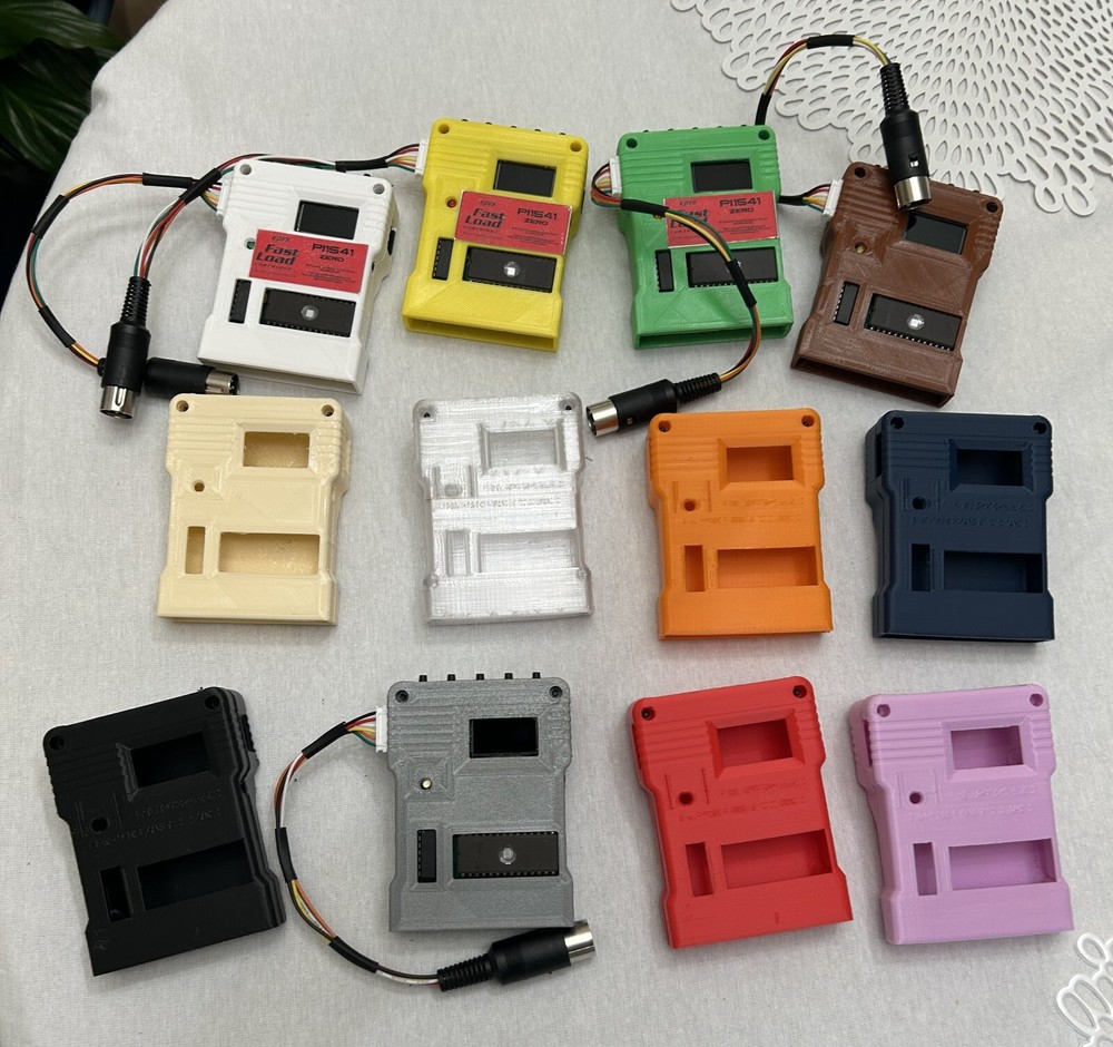 Pi1541 Zero with Epyx Fastload, Case & 32gb SD for Commodore 64 and 128