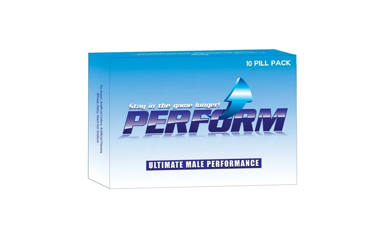 PERFORM - 72 Hour Natural Peak Male Enhancement Supplement (10 pills)
