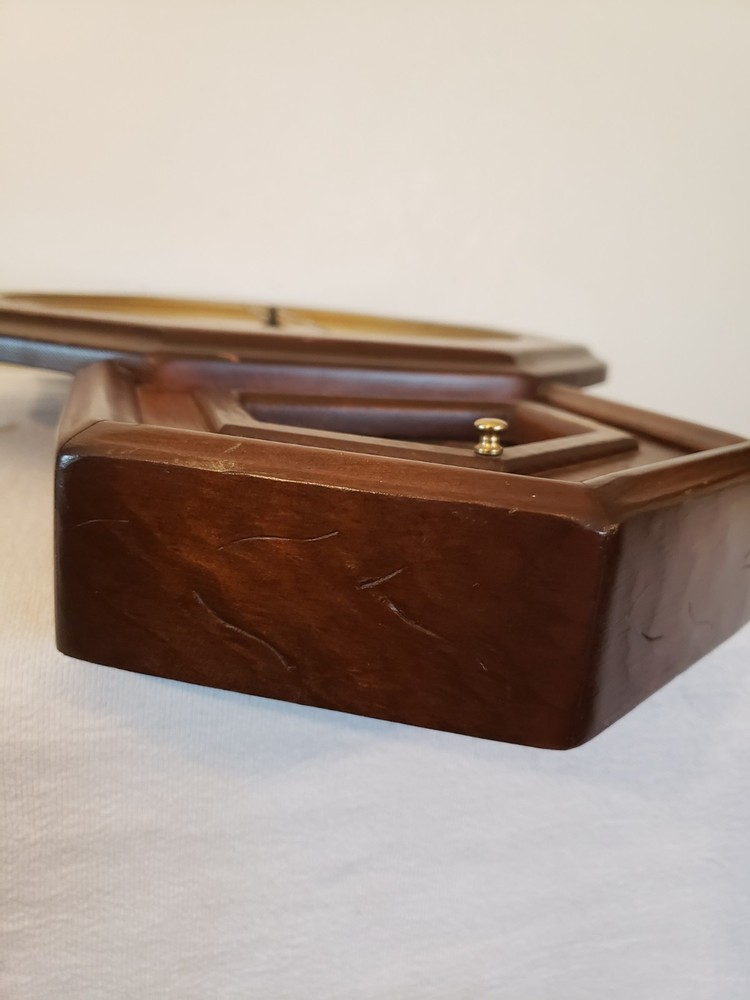 Seth Thomas Golden Rule Pendulum Wall Clock E477-005 Untested