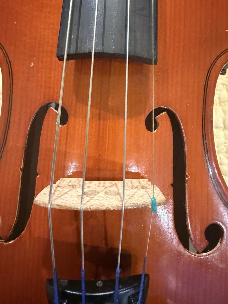 HALF SIZE ACADEMY 145 AU VIOLIN W/Bow & Case EUC