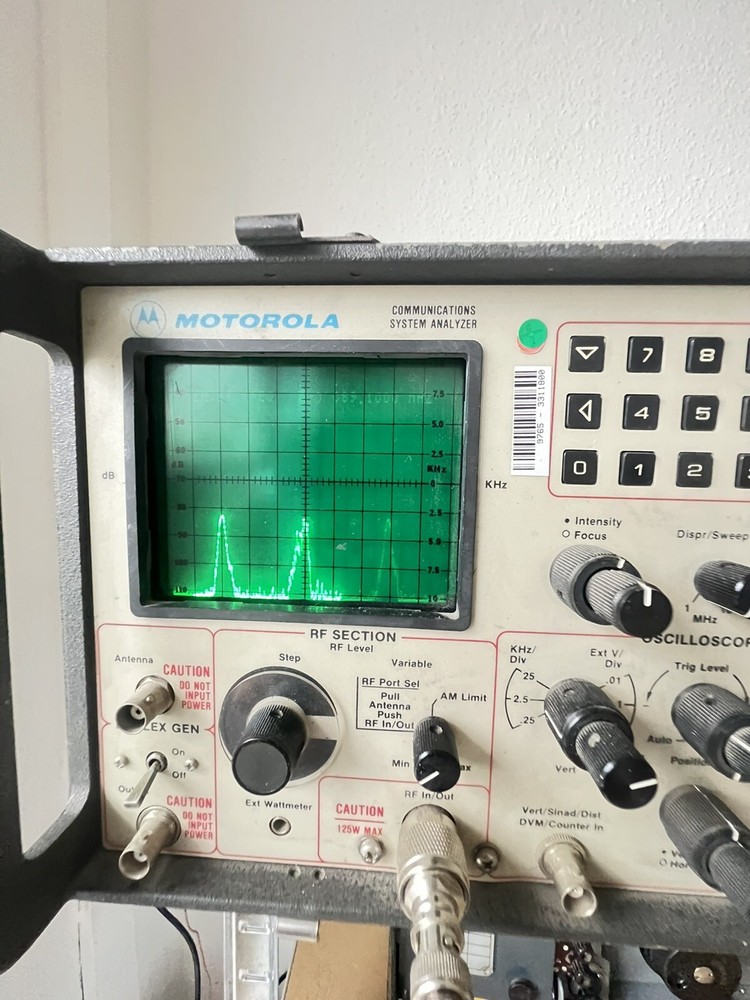 Motorola Communications System Analyzer