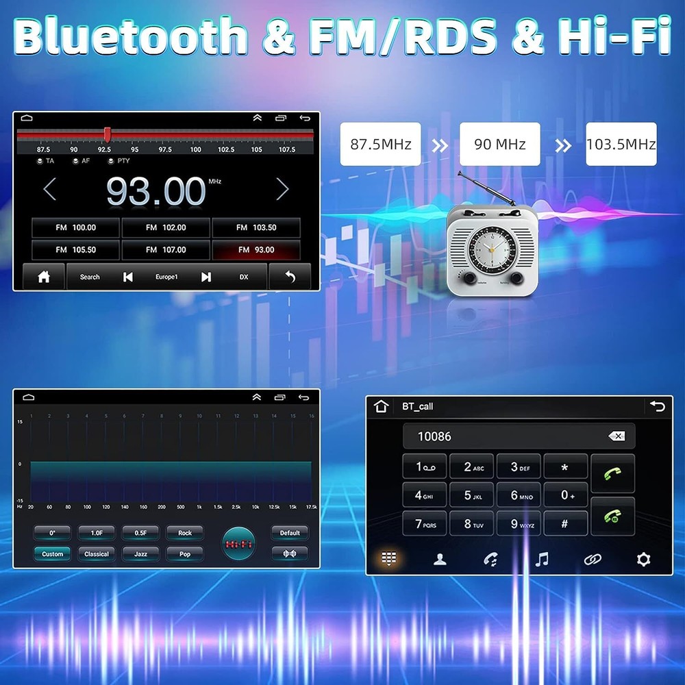 Apple CarPlay For Hyundai Accent 2012-2017 Car Stereo Radio Android 15 GPS NAVI