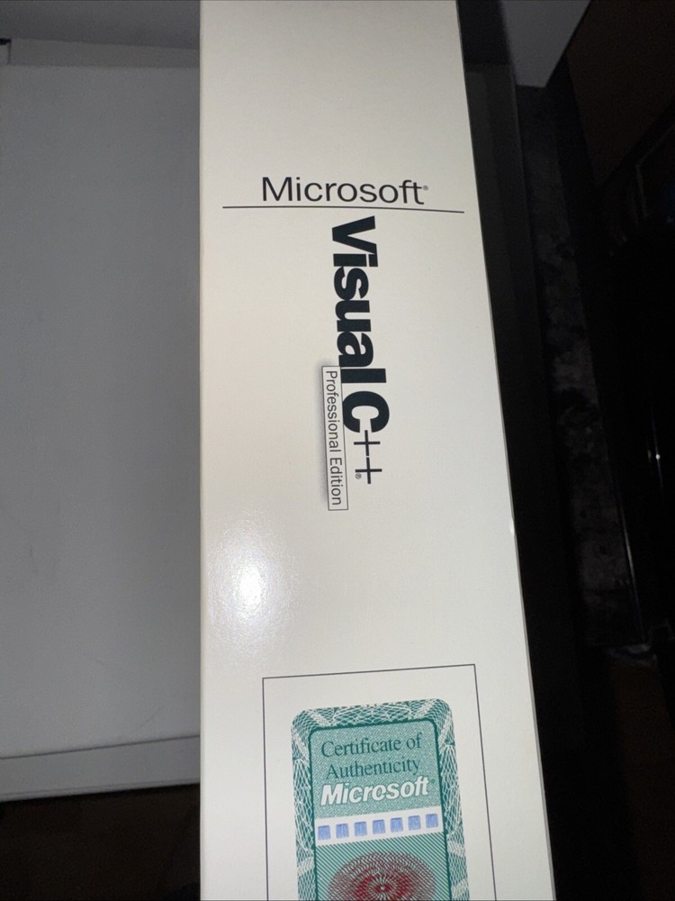Microsoft Visual C++ Professional Edition