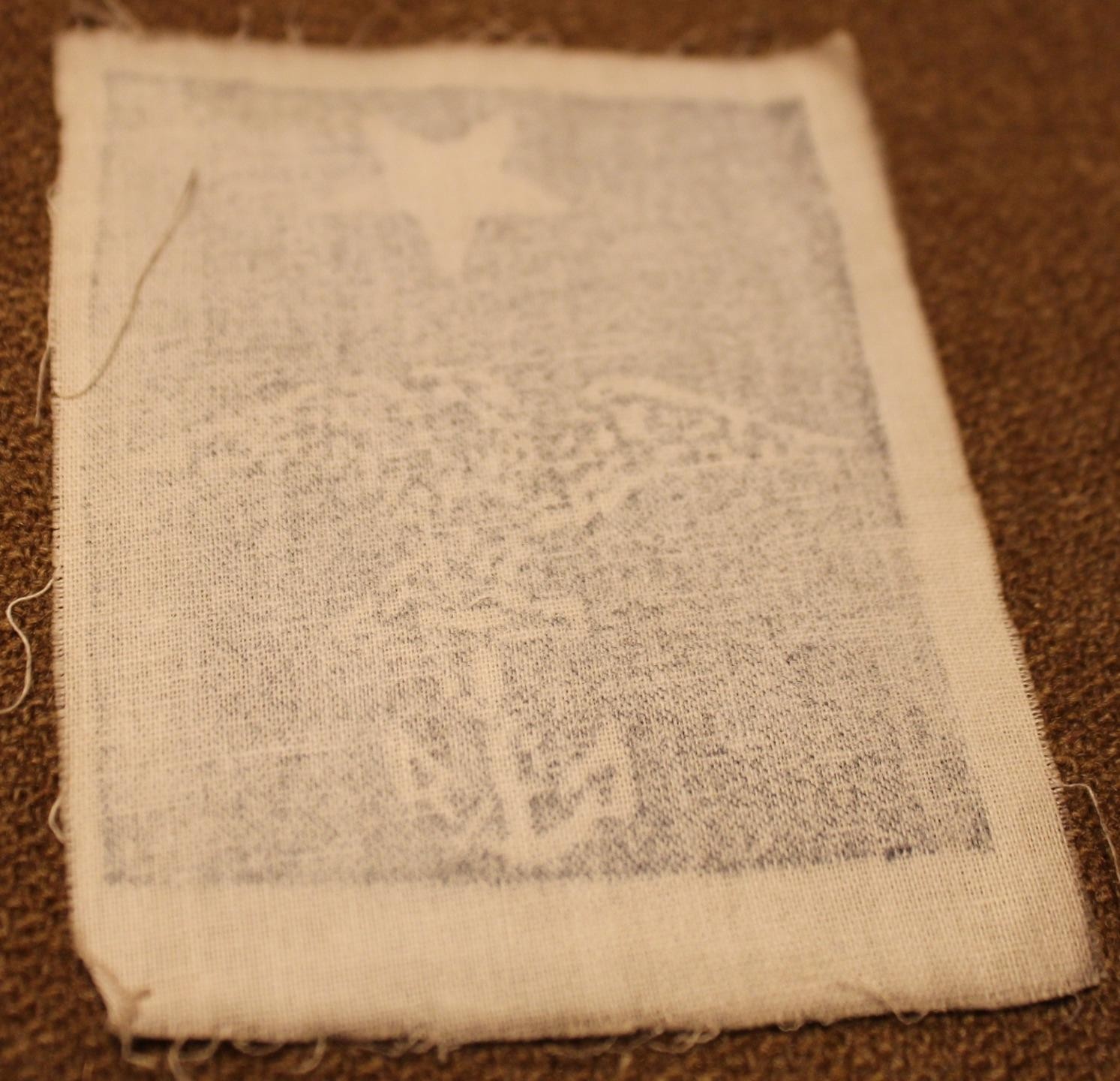 CIVIL WAR ENLISTED MAN'S PETTY OFFICER BLOUSE/SHIRT PATCH