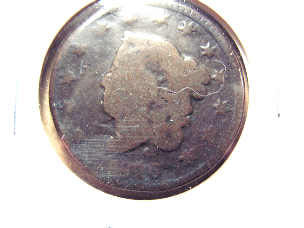 1826 Coronet Head Large Cent