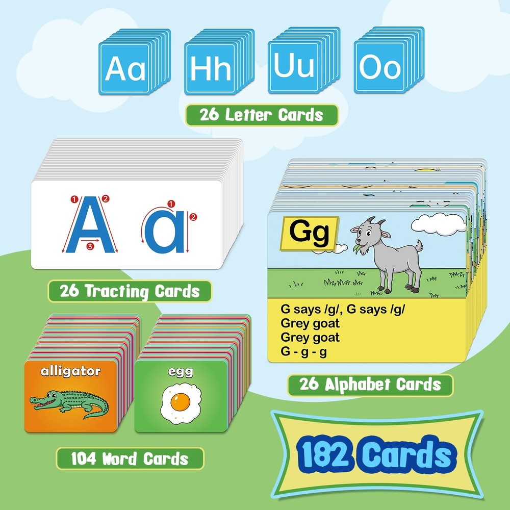 SkilLify Alphabet Learning Pocket Chart, Circle Time Pocket-sized