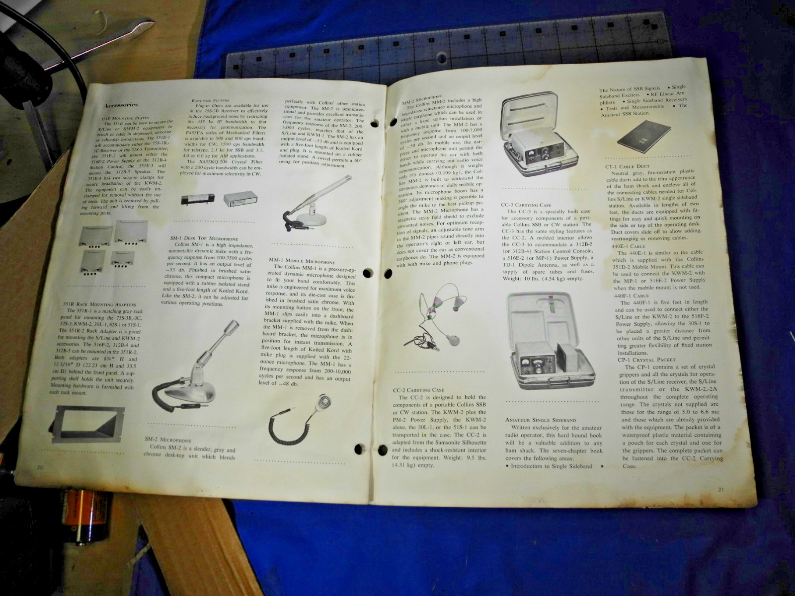 1964 Collins AMATEUR RADIO EQUIPMENT CATALOG No 32 (Free Shipping!)